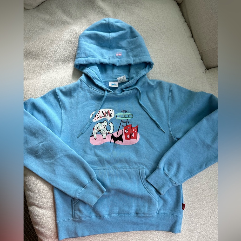 Paul frank and friends hoodie baby blue
